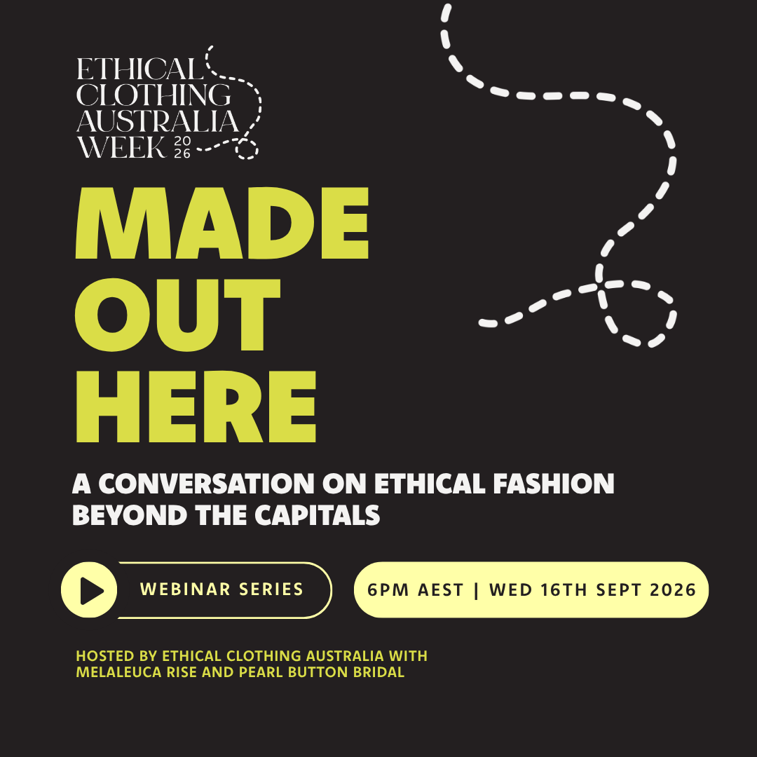 Ethical Clothing Australia Facebook ad