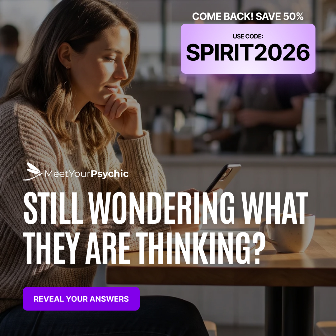 Meet Your Psychic Facebook ad: Your Reading is Waiting.