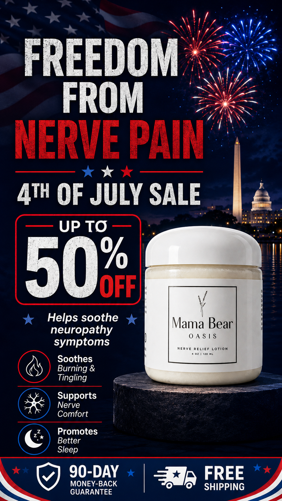 Mama Bear Oasis Facebook ad