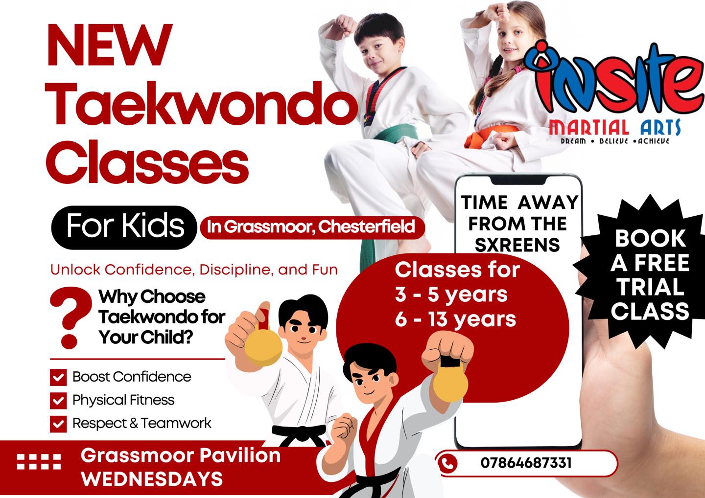 Insite Life Skills Martial Arts Facebook ad