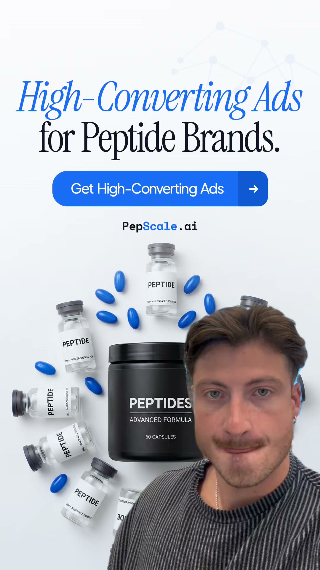 PepScale Facebook ad: Turn Traffic Into Sales