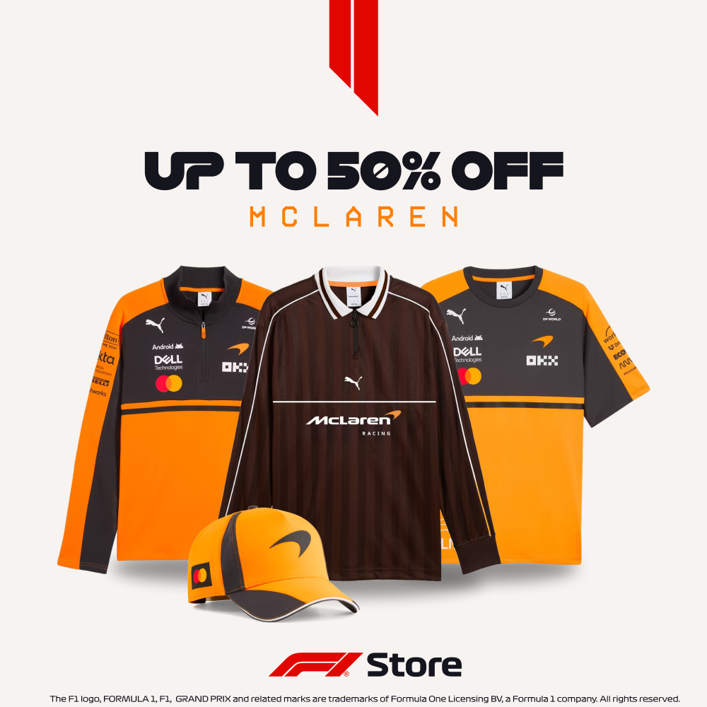 F1 Facebook ad: Save Today