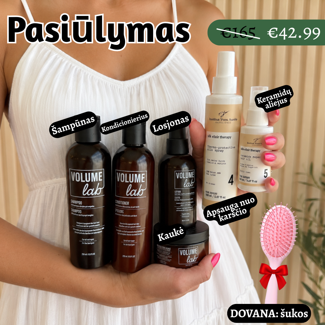 Derma DNA Lietuva Facebook ad: Geriausias pasiūlymas tavo plaukams