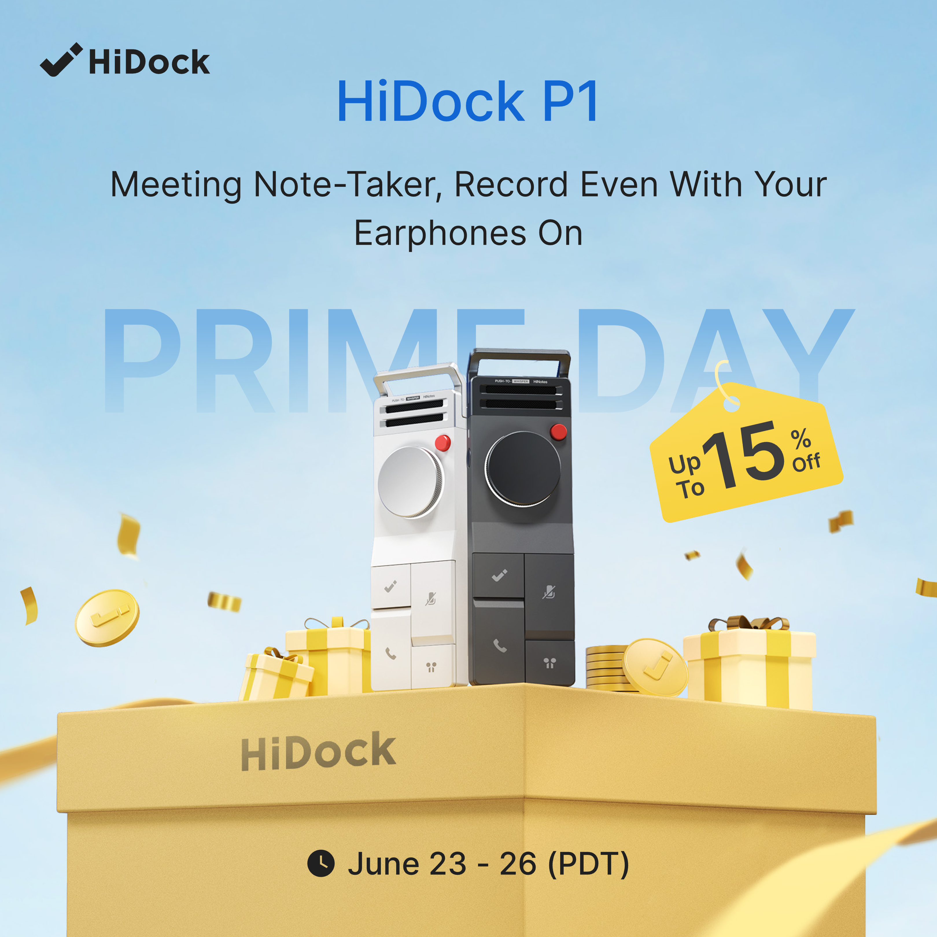 HiDock Global Facebook ad