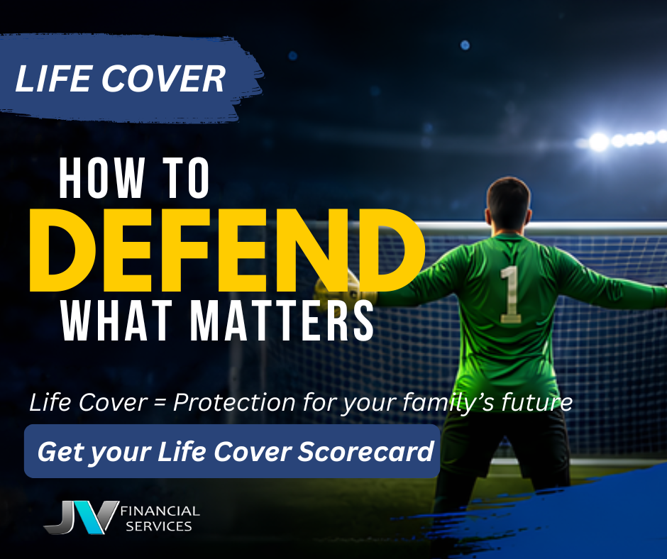 JV Financial Services Ltd Facebook ad: You protect the goal. But are you protecting your family?