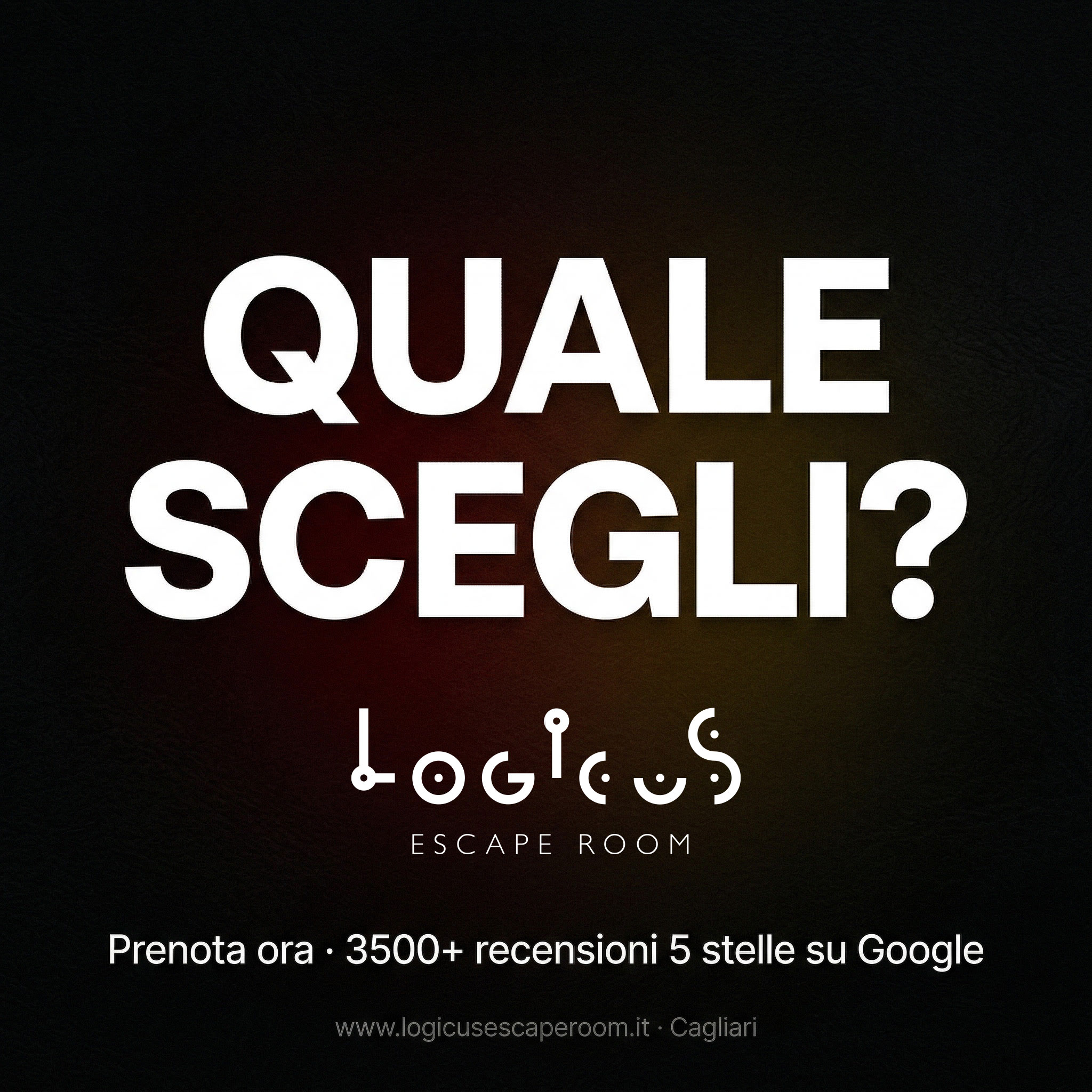Escape room Cagliari - Logicus Facebook ad: A Cagliari c’è un’esperienza che non hai mai…