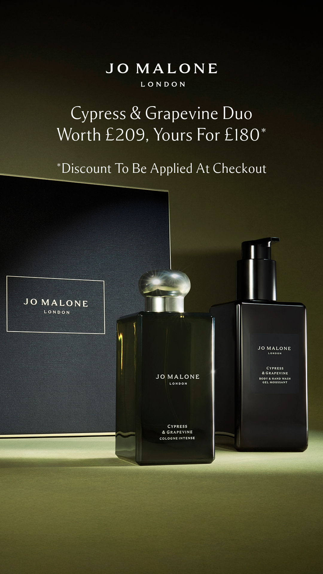 Jo Malone London Facebook ad
