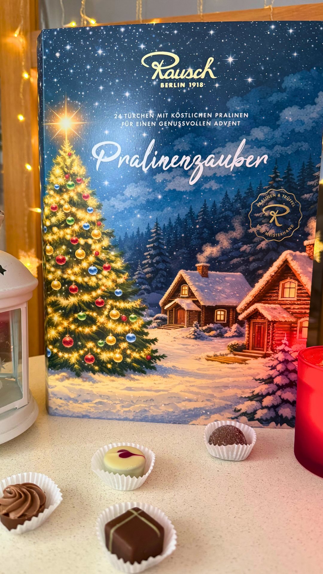 Rausch Schokoladenhaus Facebook ad: Für alle, die sich im Advent jeden Tag…