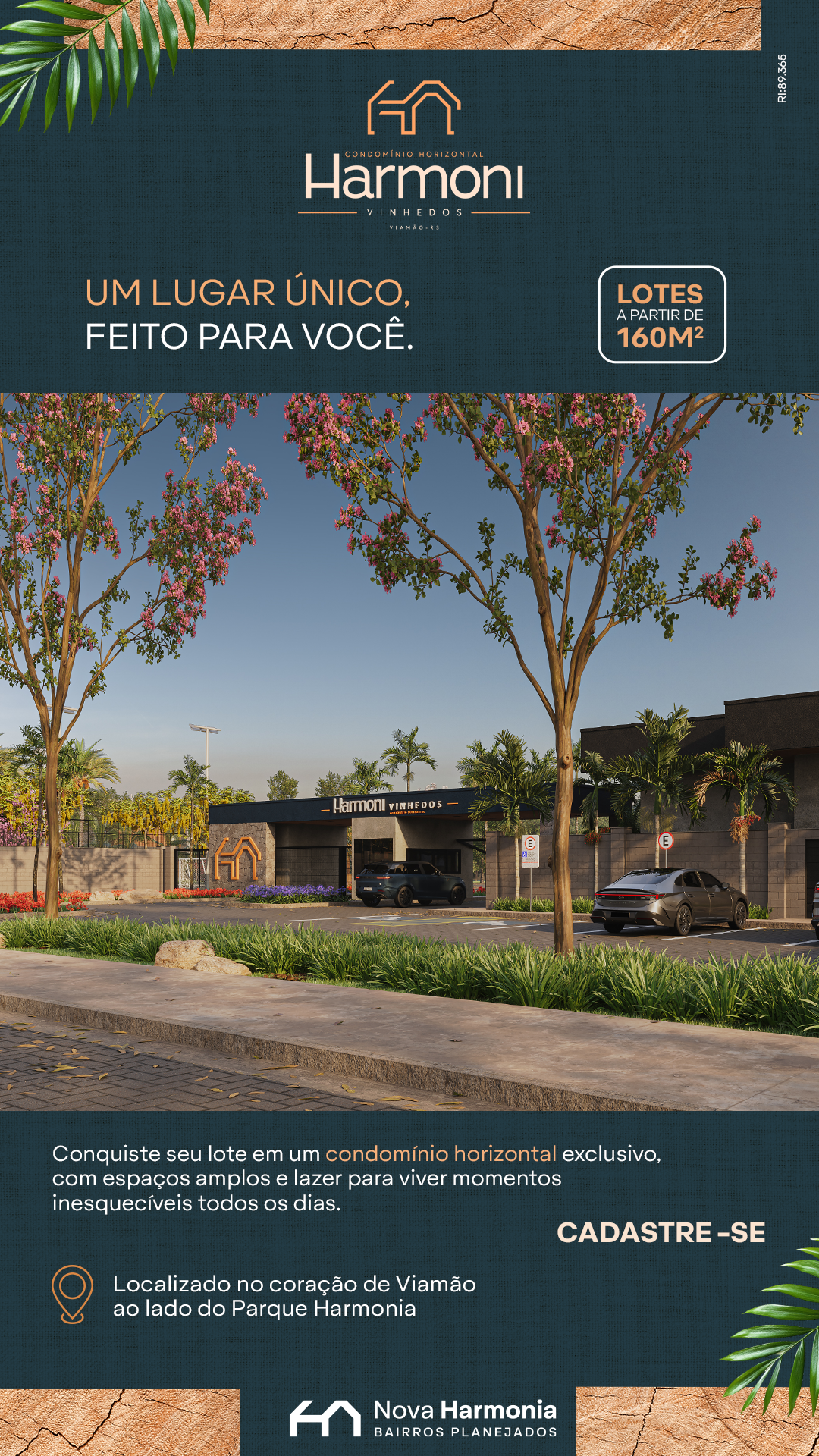 Nova Harmonia Bairros Planejados Facebook ad