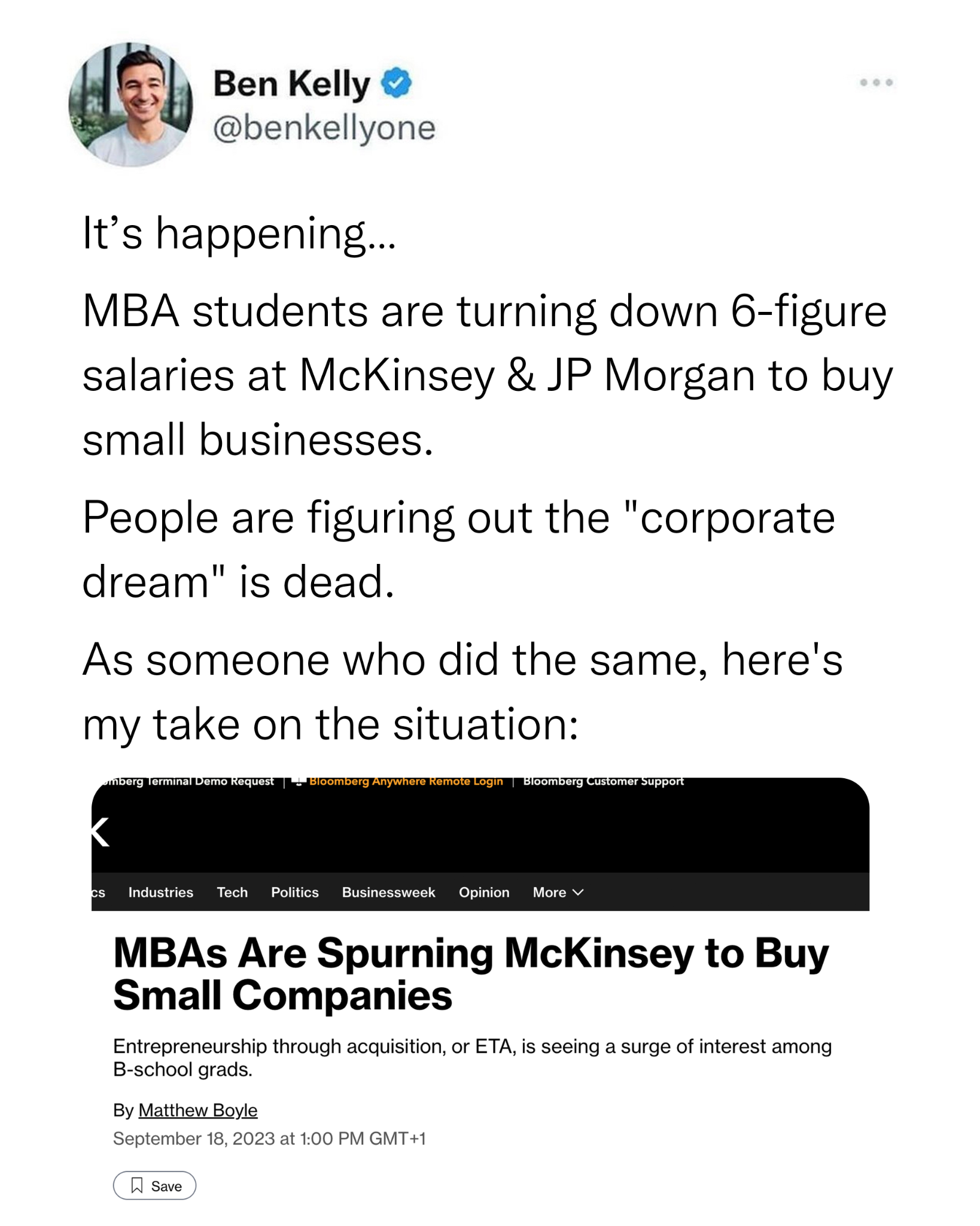 Acquisition Ace Facebook ad
