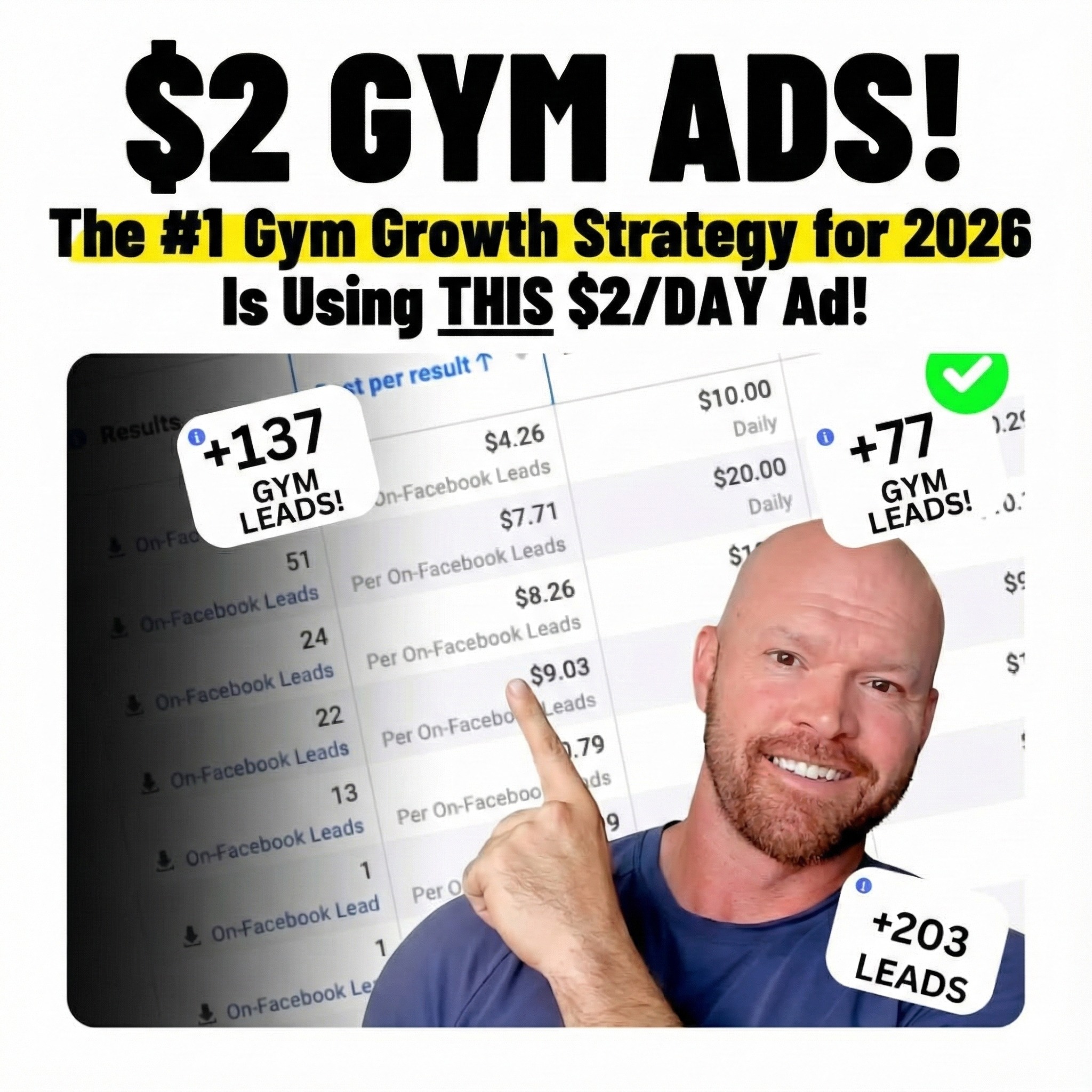 Big Little Gyms Facebook ad