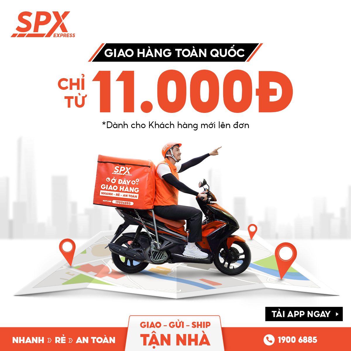 SPX Express Facebook ad
