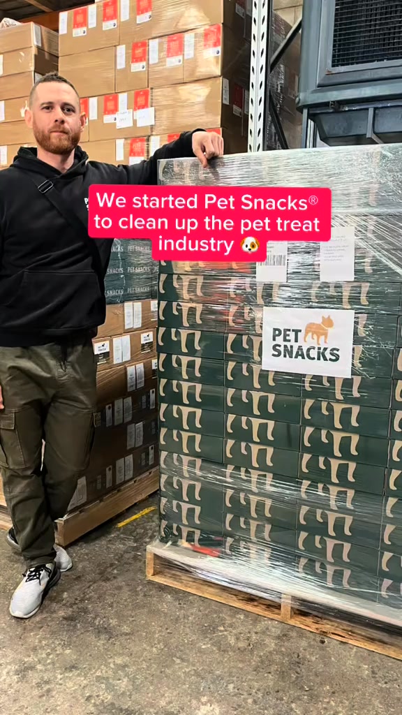 James, Founder of Pet Snacks Facebook ad: Fixing The Dog Treat Industry