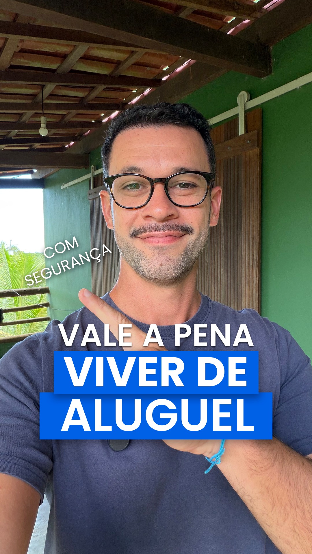 QuintoAndar Facebook ad: Todo mundo fala sobre viver de renda com…