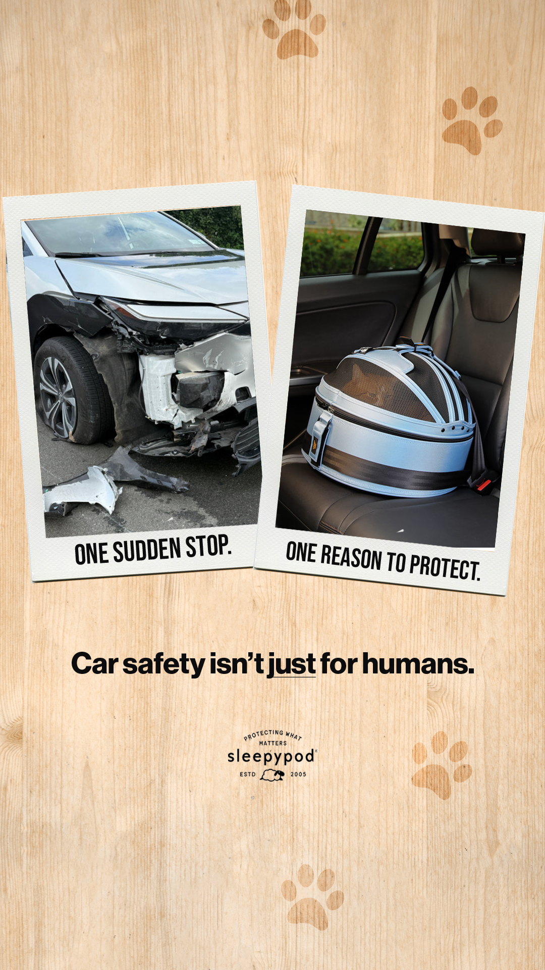 Sleepypod Facebook ad