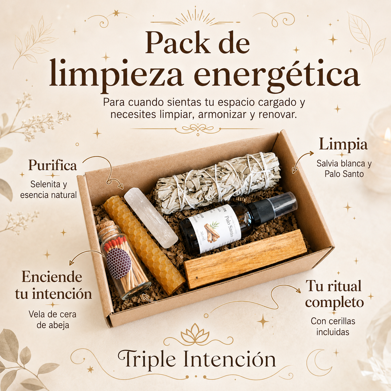 Triple Intención Facebook ad