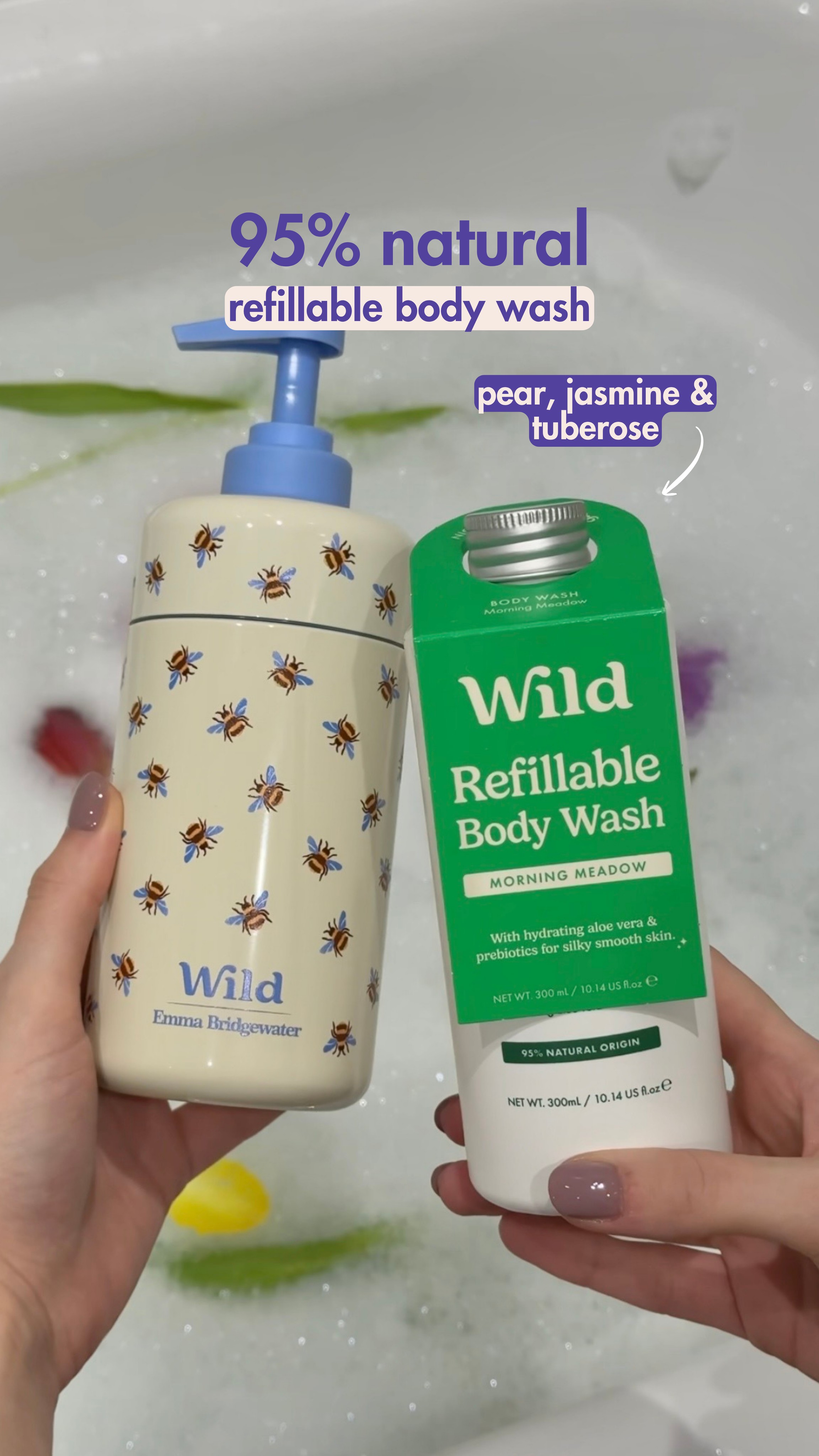 Wild Facebook ad: Morning Meadow: our newest scent that smells as fresh as…