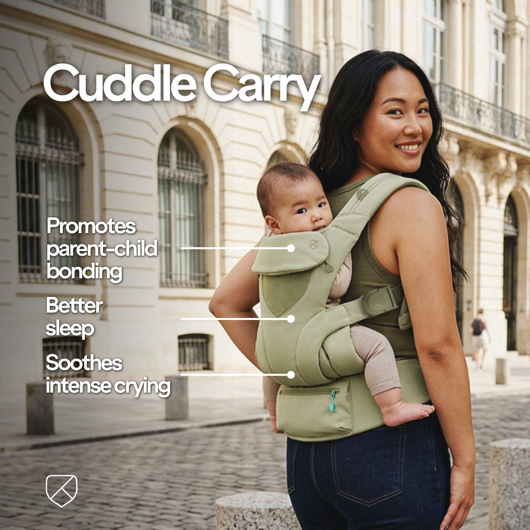 Koala Babycare Facebook ad: The ergonomic baby carrier for both parent and baby