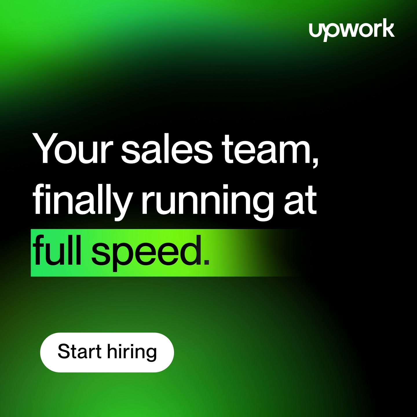 Upwork Facebook ad: Find the editor behind your best videos