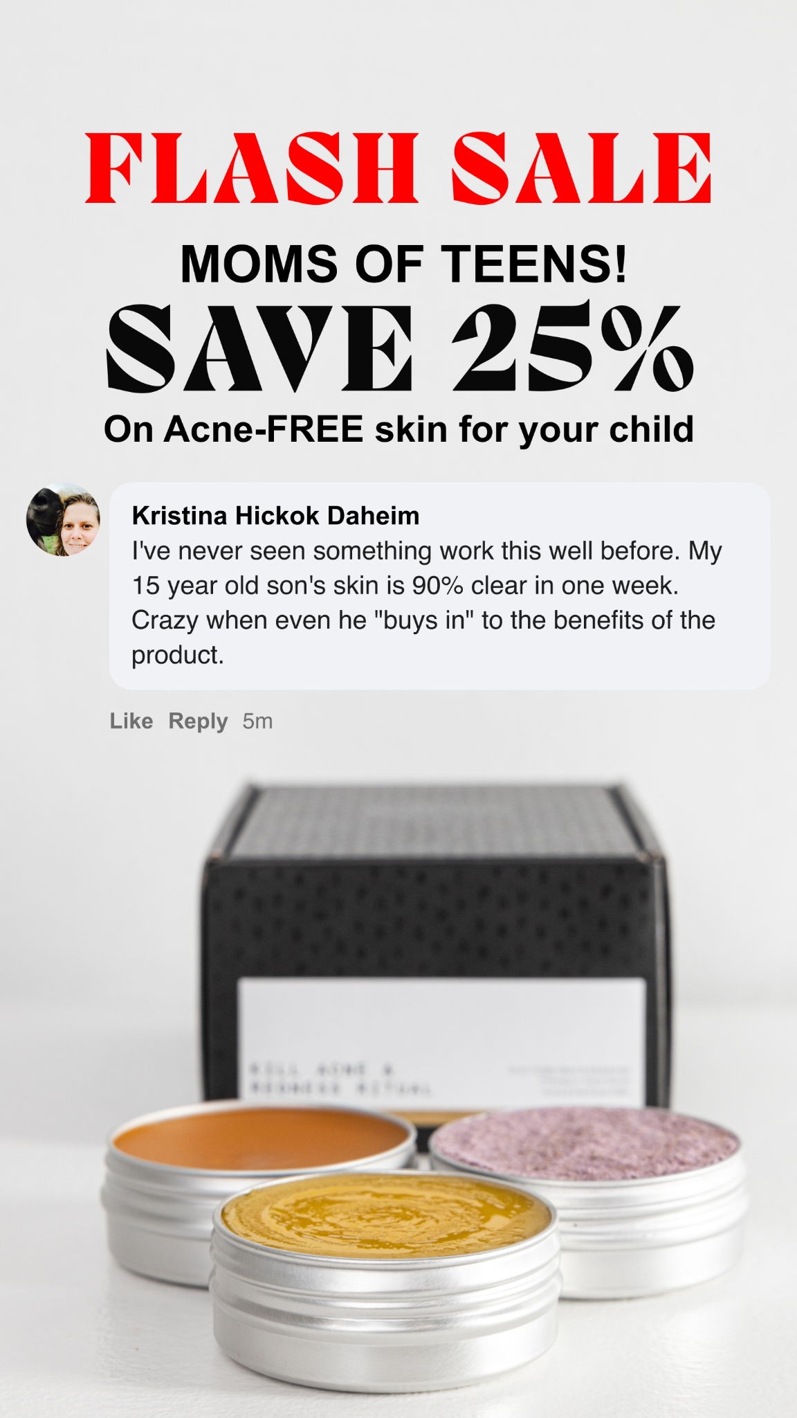 Norse Organics Facebook ad