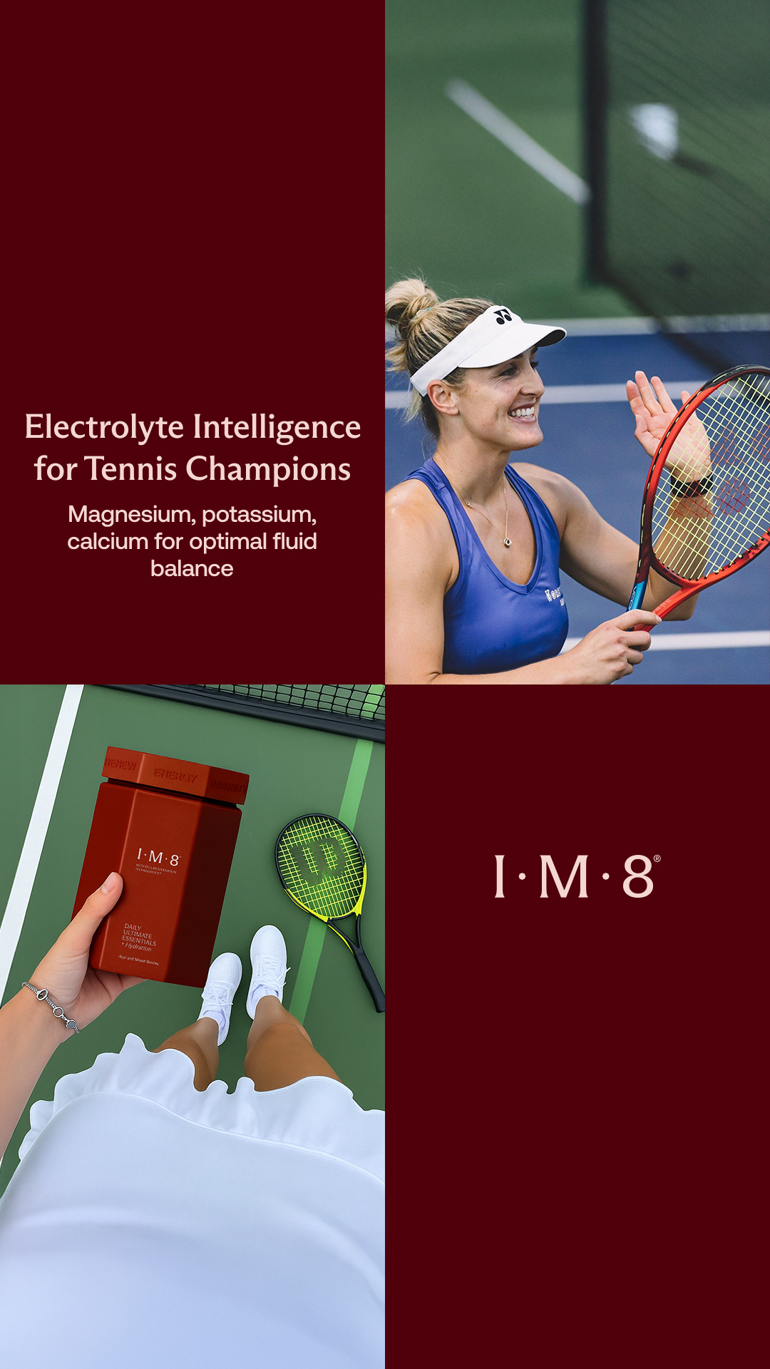 Gaby Dabrowski Facebook ad: My Comeback, On and Off the Court