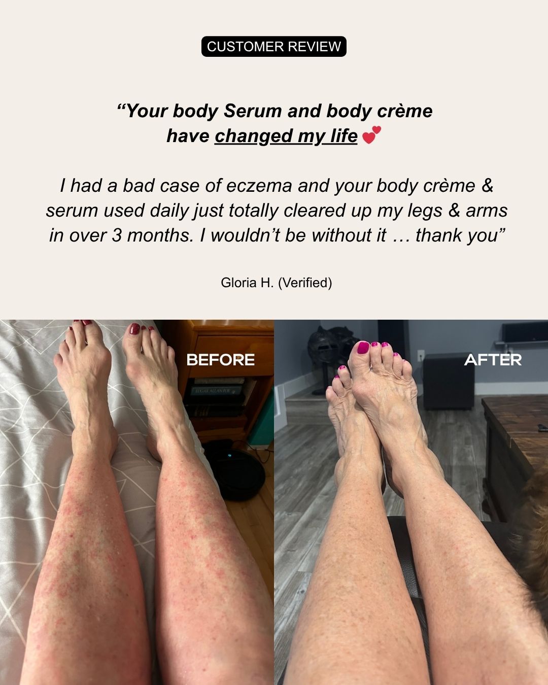 Beauty From Bees Facebook ad