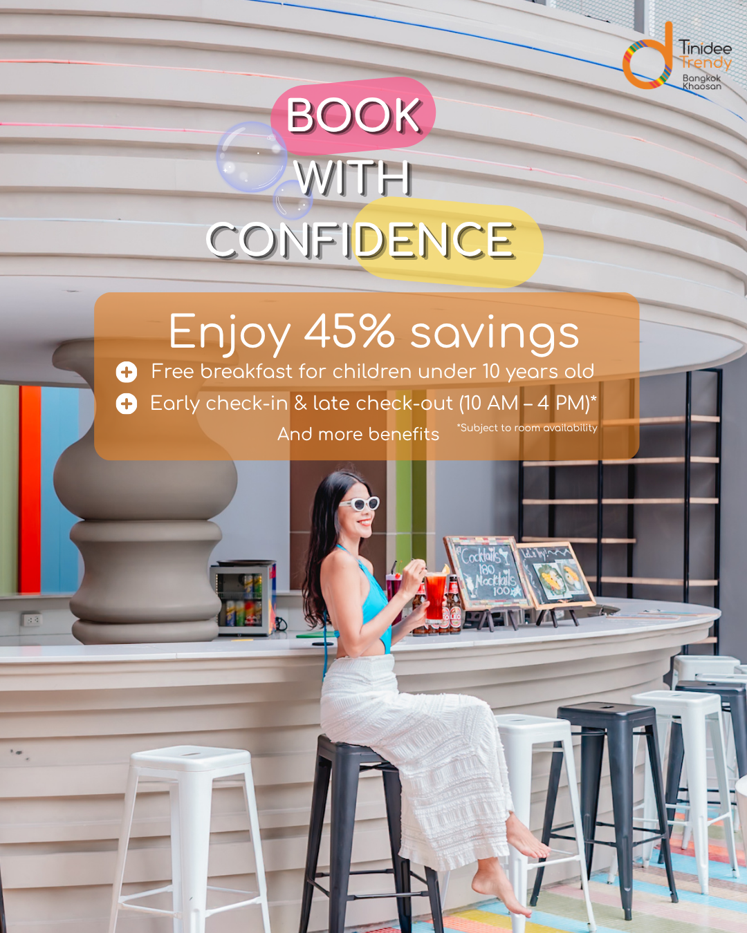 Tinidee Trendy Bangkok Khaosan Facebook ad: Special Treats Await!