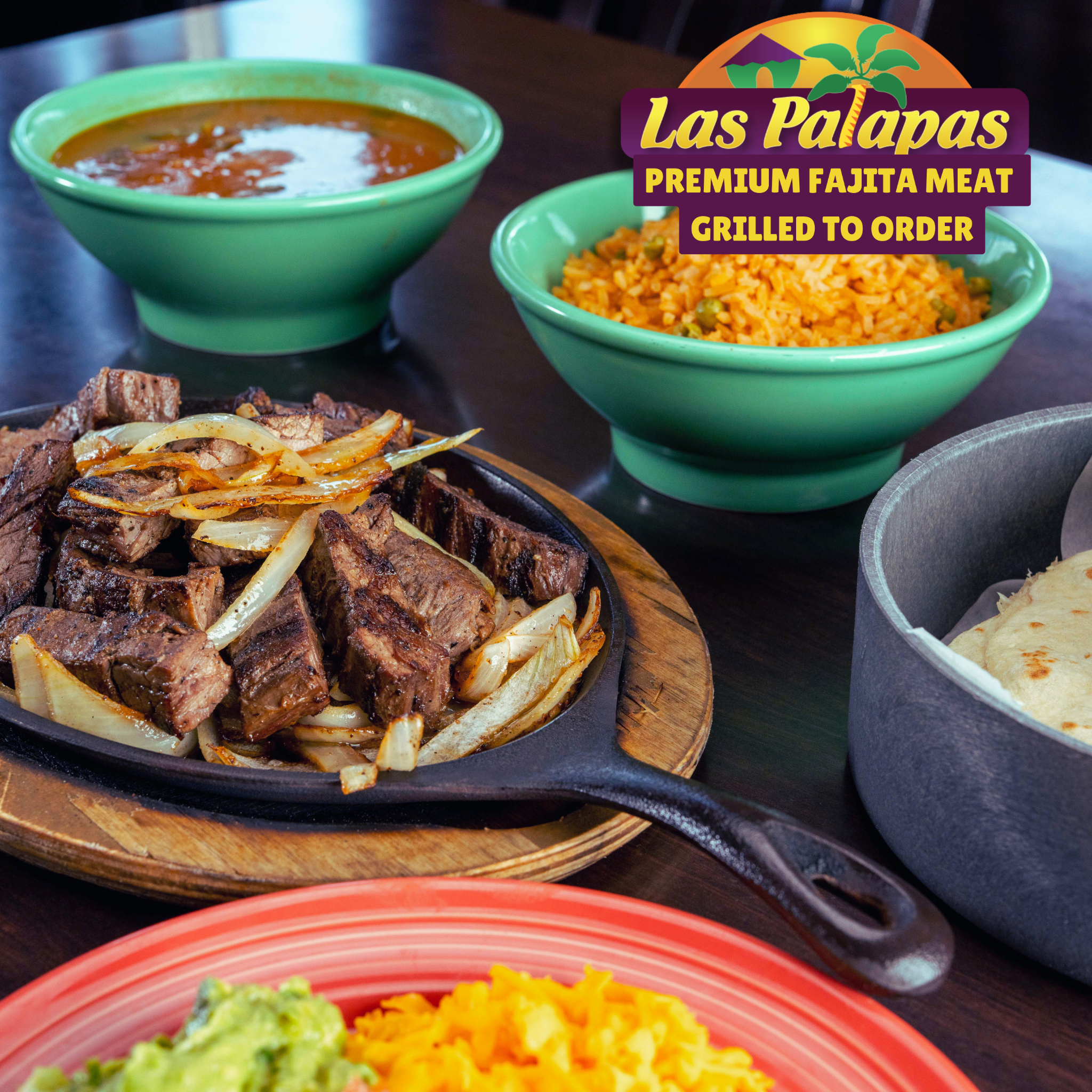 Las Palapas Restaurants Facebook ad: Last time was just the beginning.