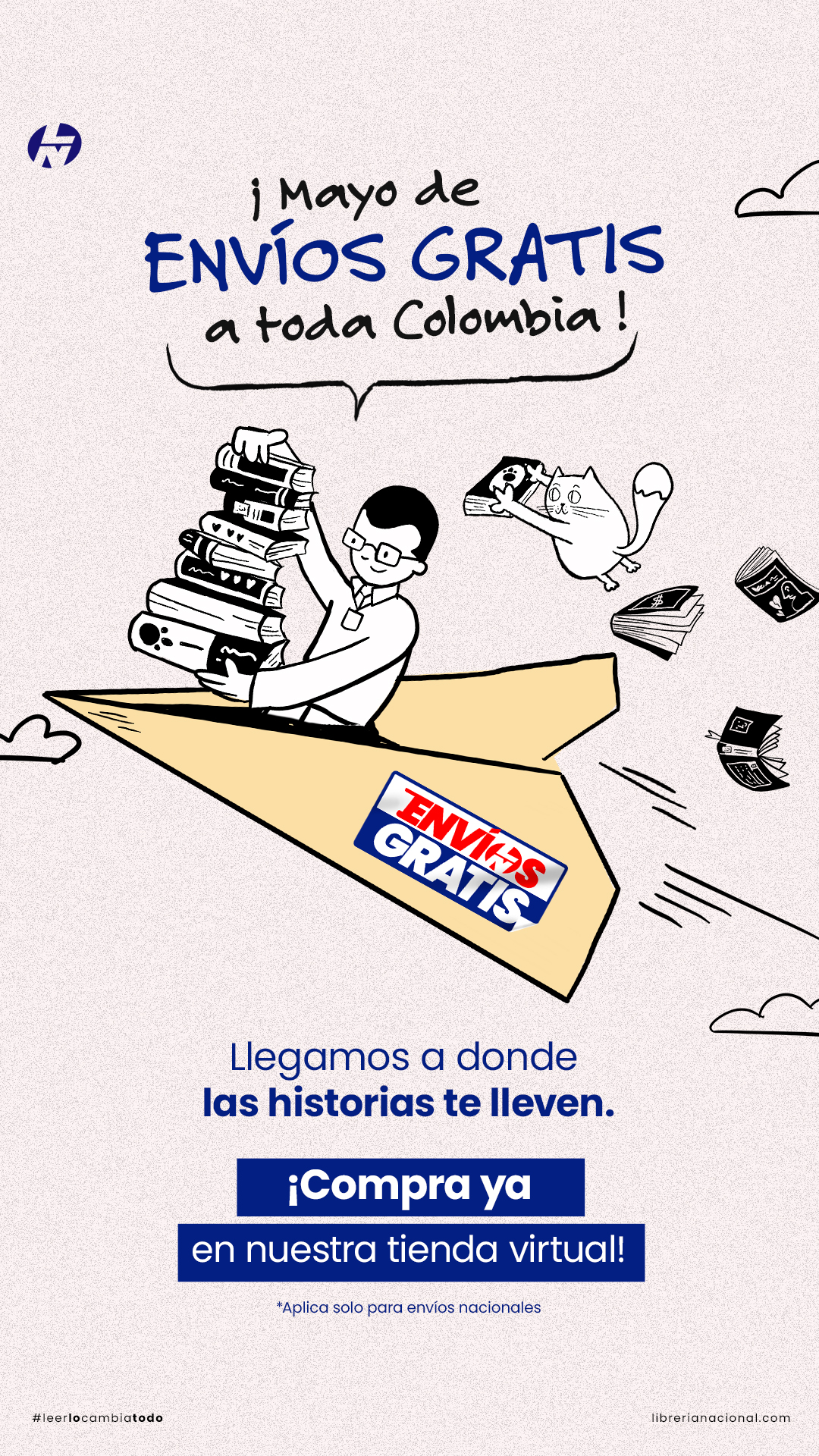 Librería Nacional Facebook ad