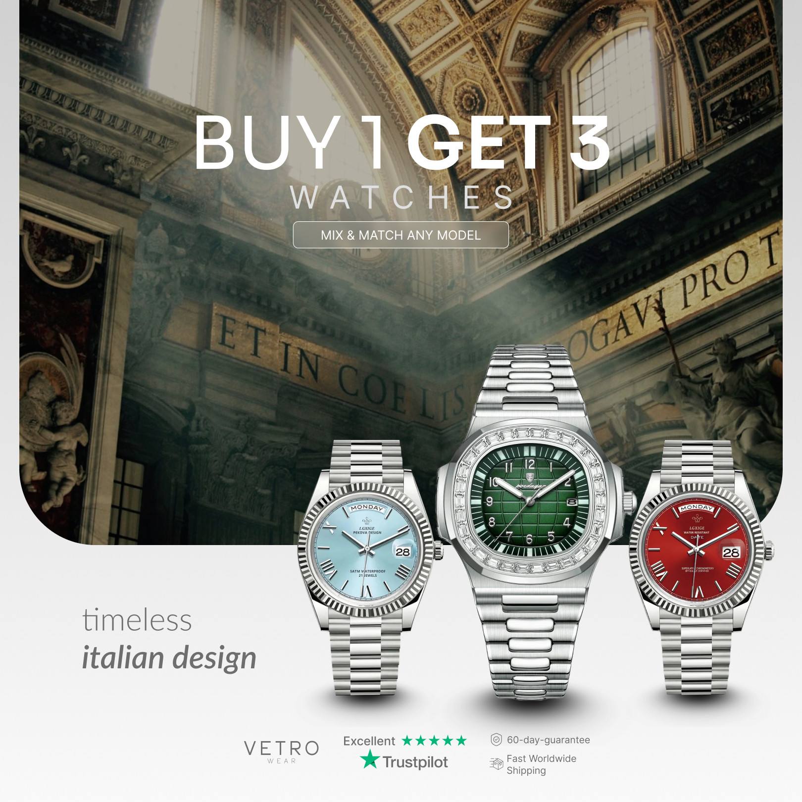 Vetro Club Facebook ad