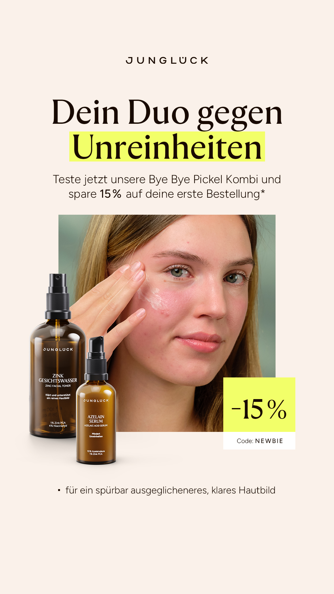 Junglück Facebook ad