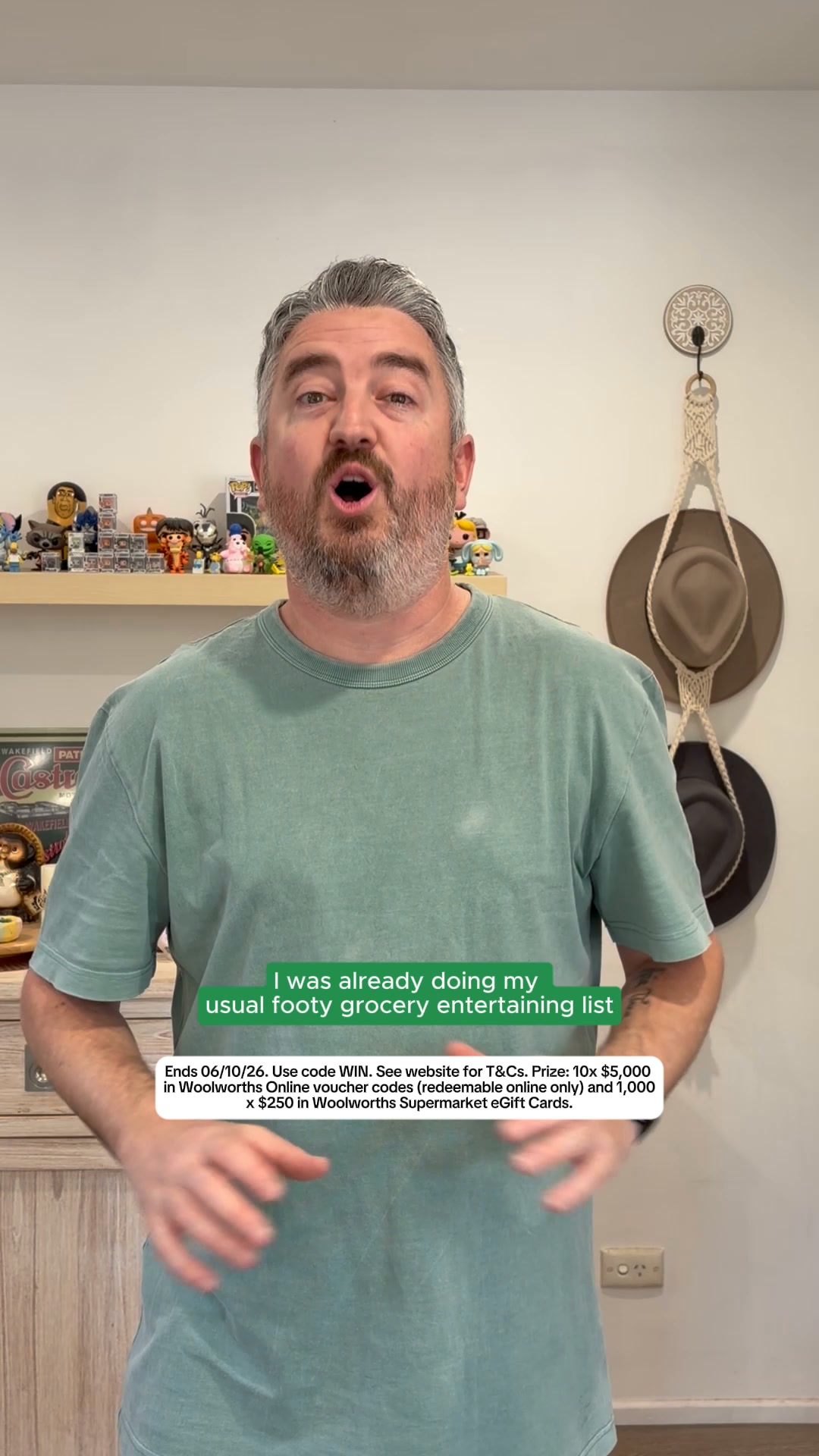 Woolworths Facebook ad: The Ultimate Entertaining Giveaway