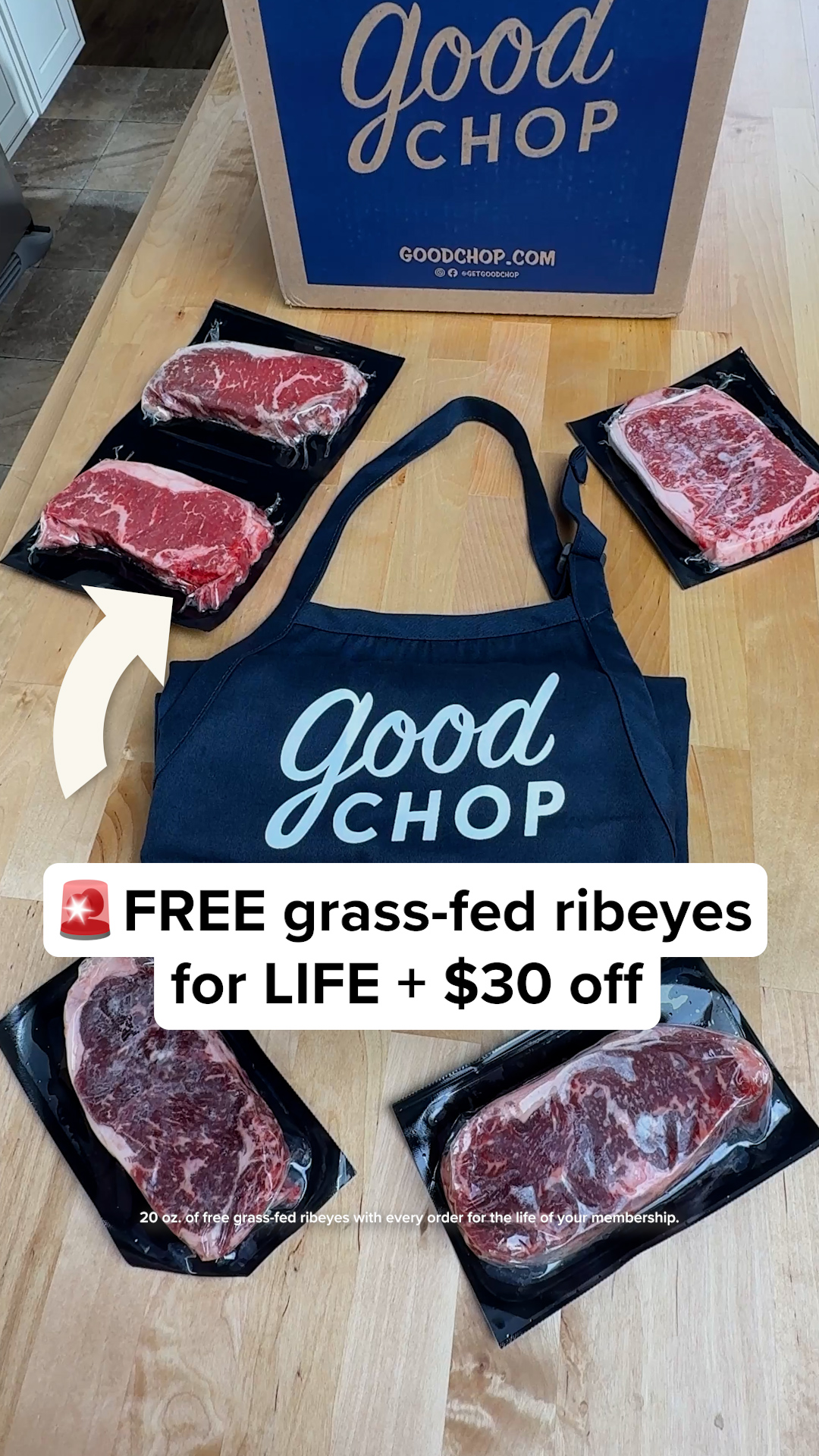 GoodChop Facebook ad