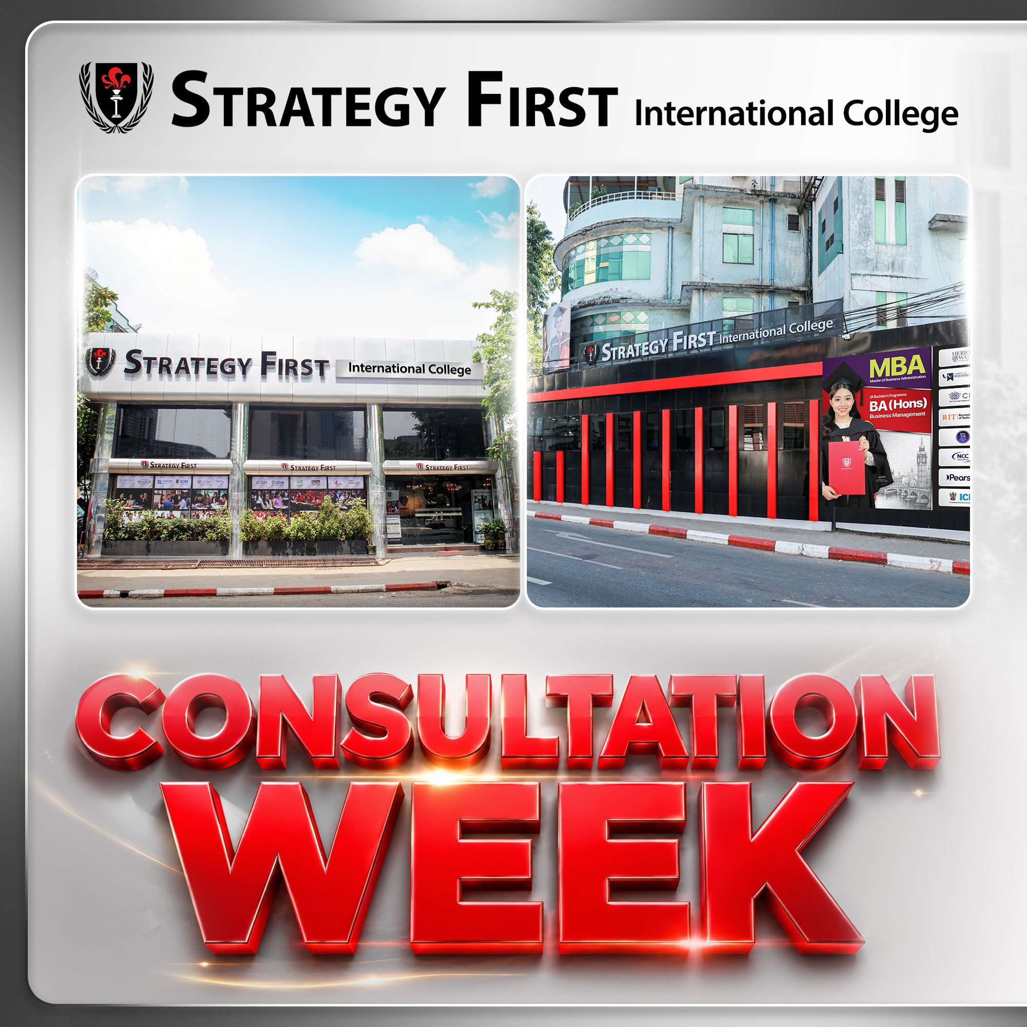 Strategy First International College Facebook ad