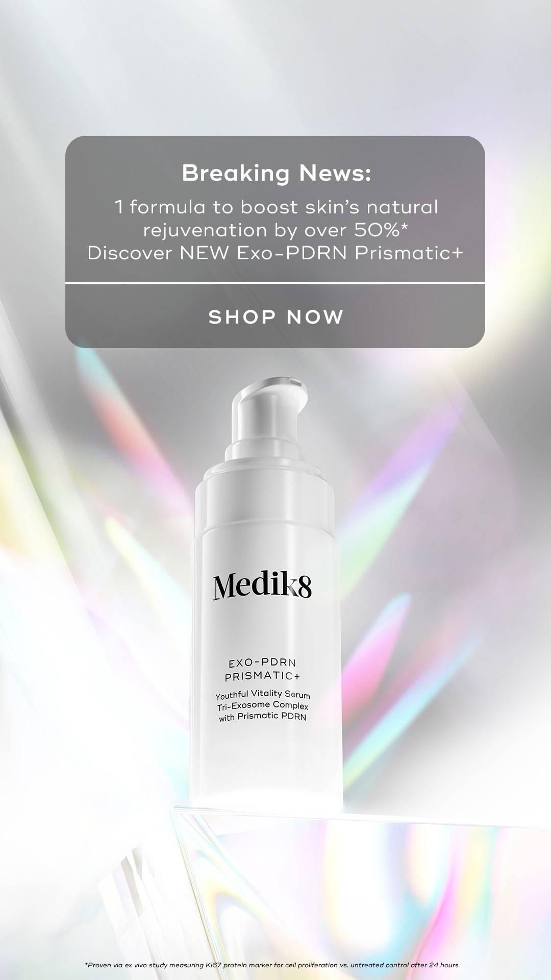Medik8 Facebook ad