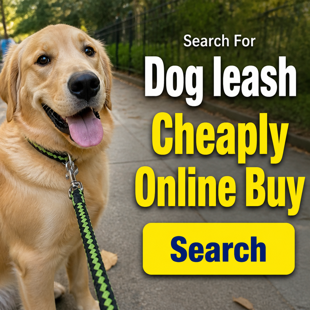 Thought Zone Facebook ad: Search for cheap dog leashes online