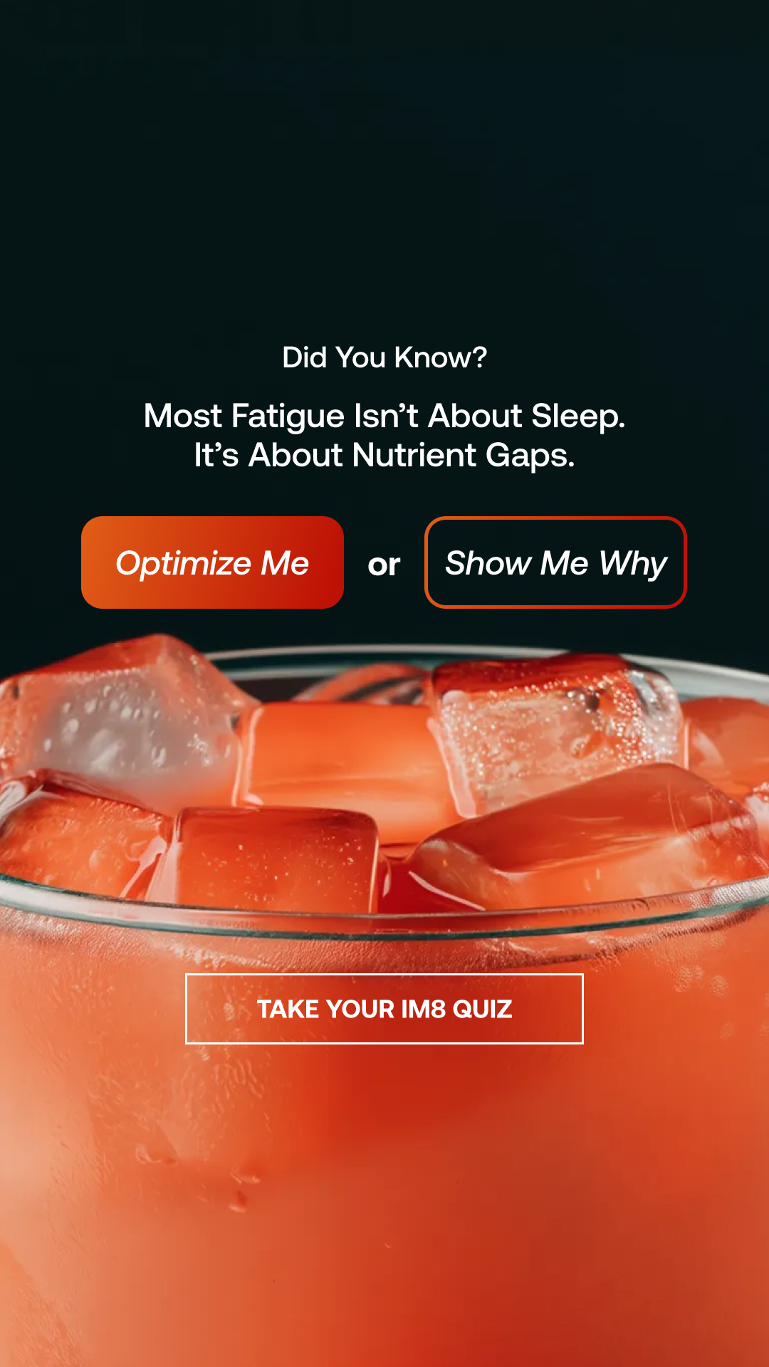 IM8 Health Global Facebook ad