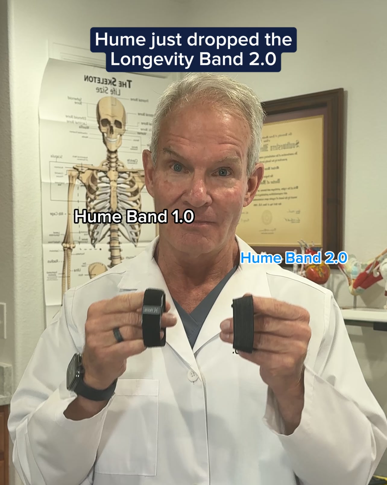 Blane Schilling, MD Facebook ad: Hume Band 2.0: Data Meets Direction