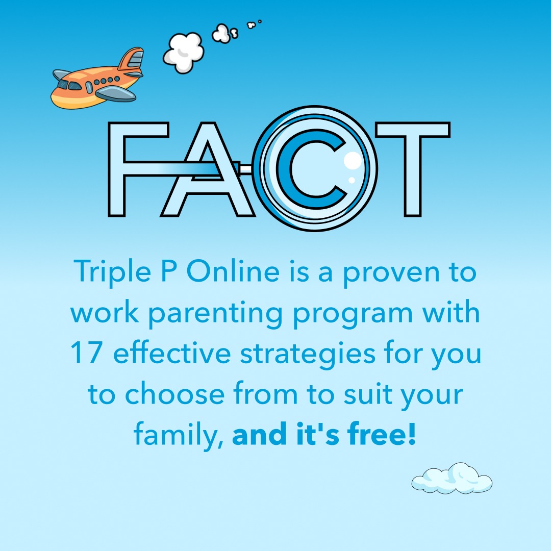 Triple P - Positive Parenting Program Facebook ad