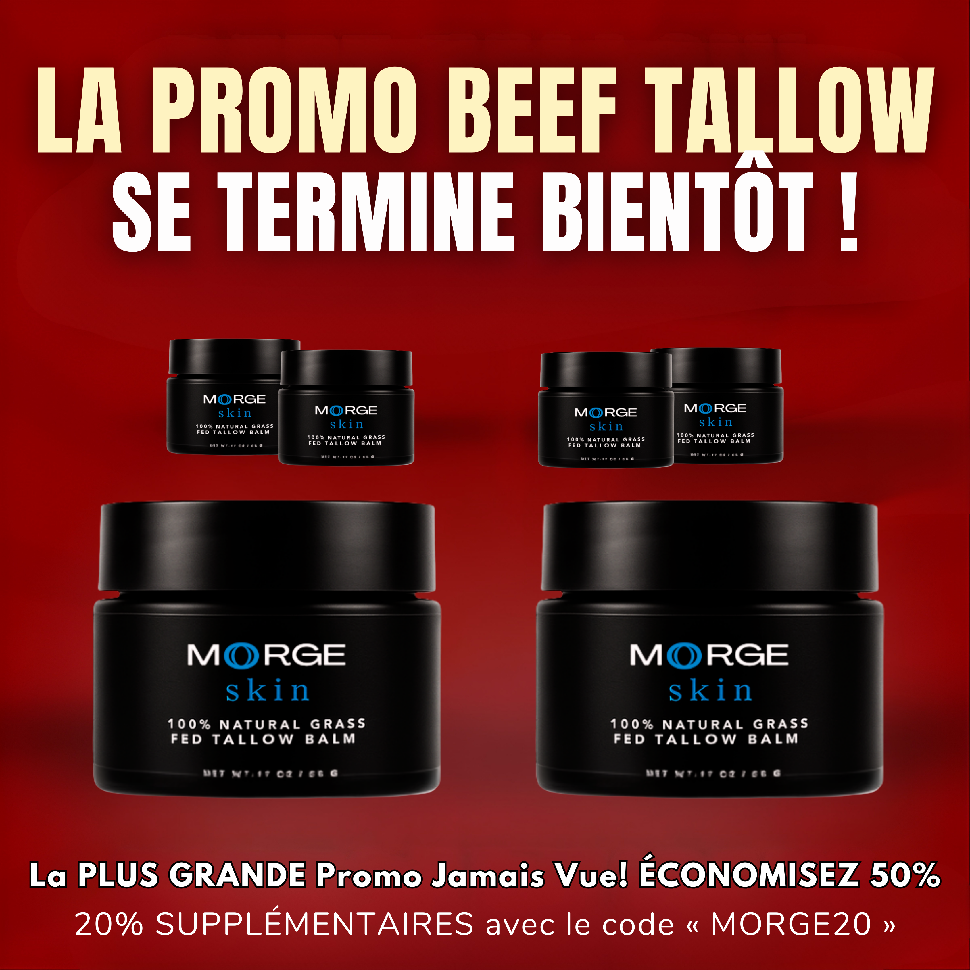Morge Skin Facebook ad