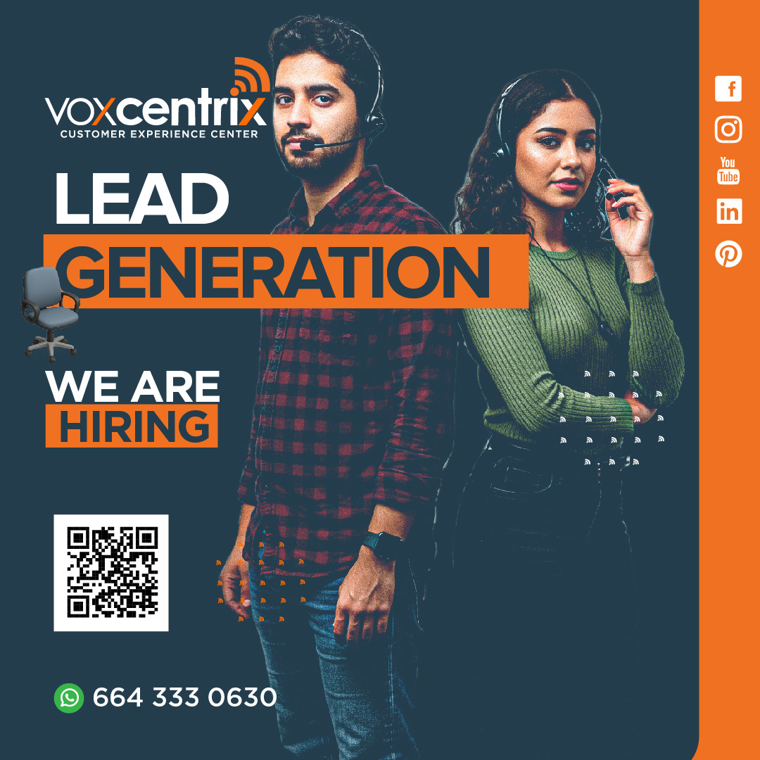 Voxcentrix Facebook ad: Now Hiring