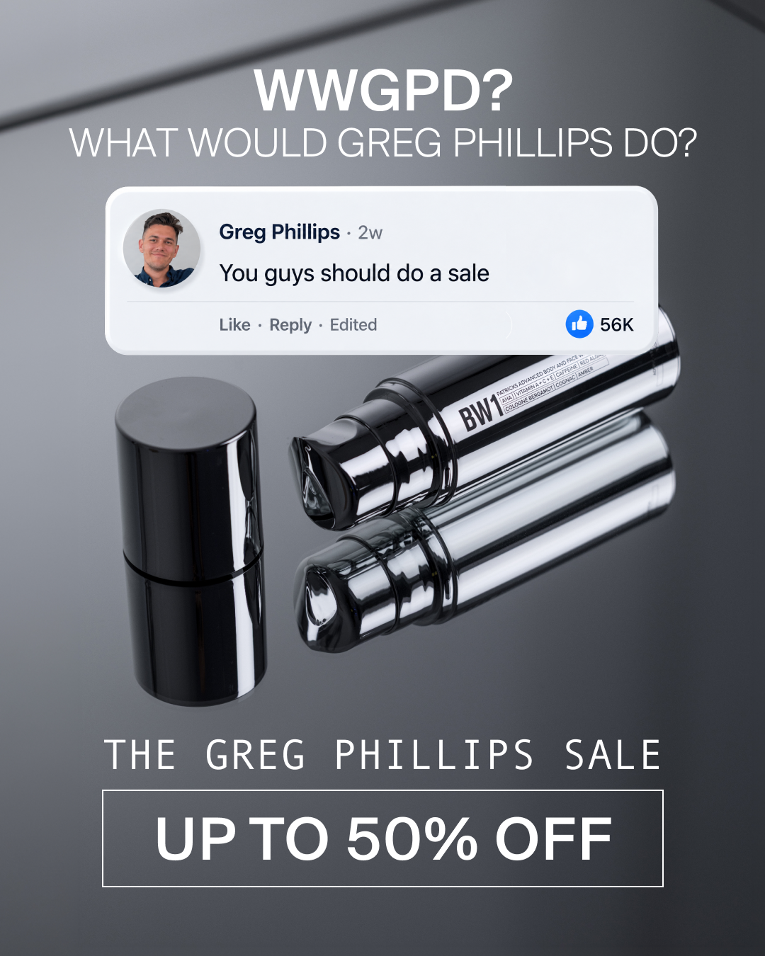 PATRICKS Facebook ad