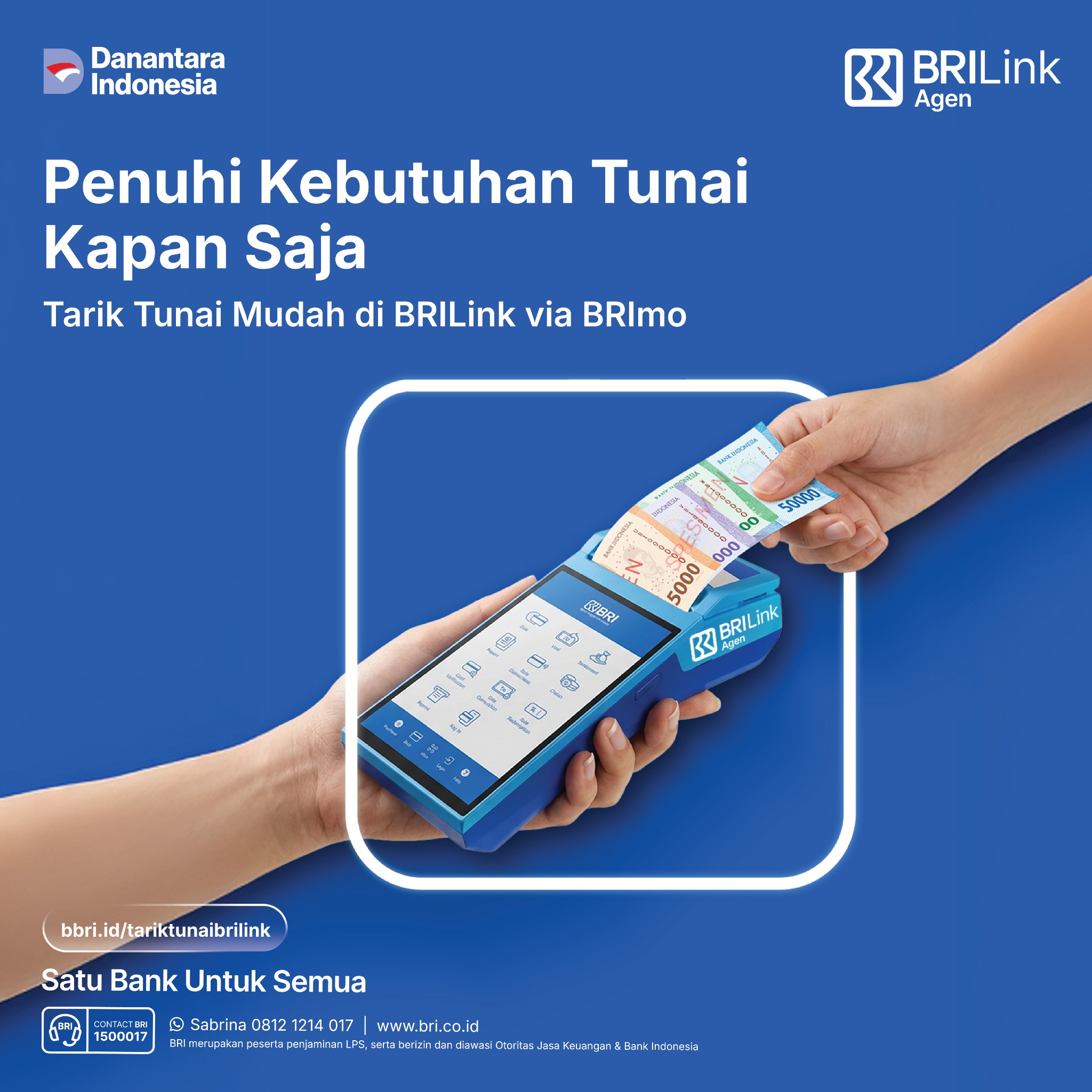 BANK BRI Facebook ad from May 13, 2026