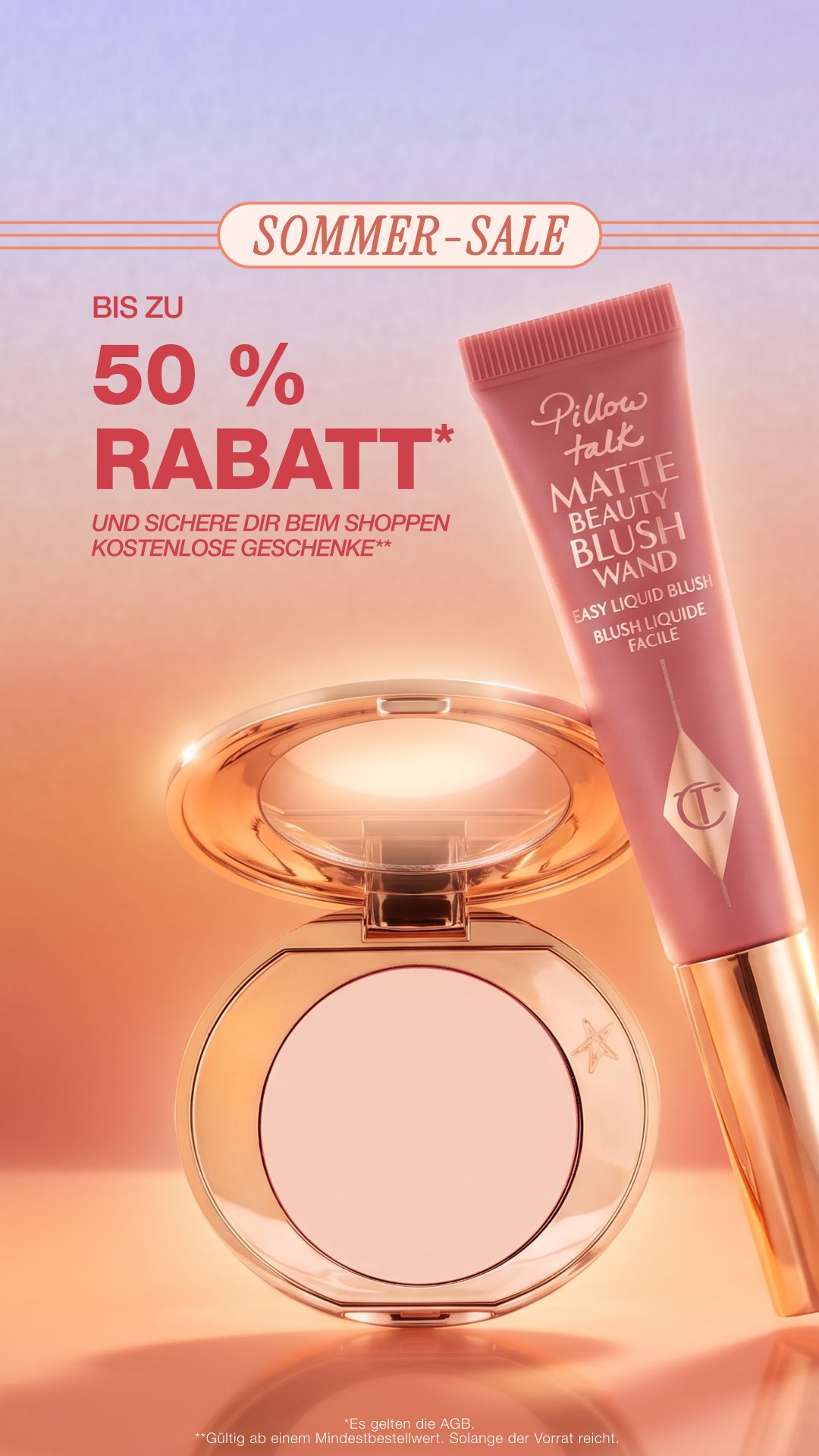 Charlotte Tilbury Facebook ad