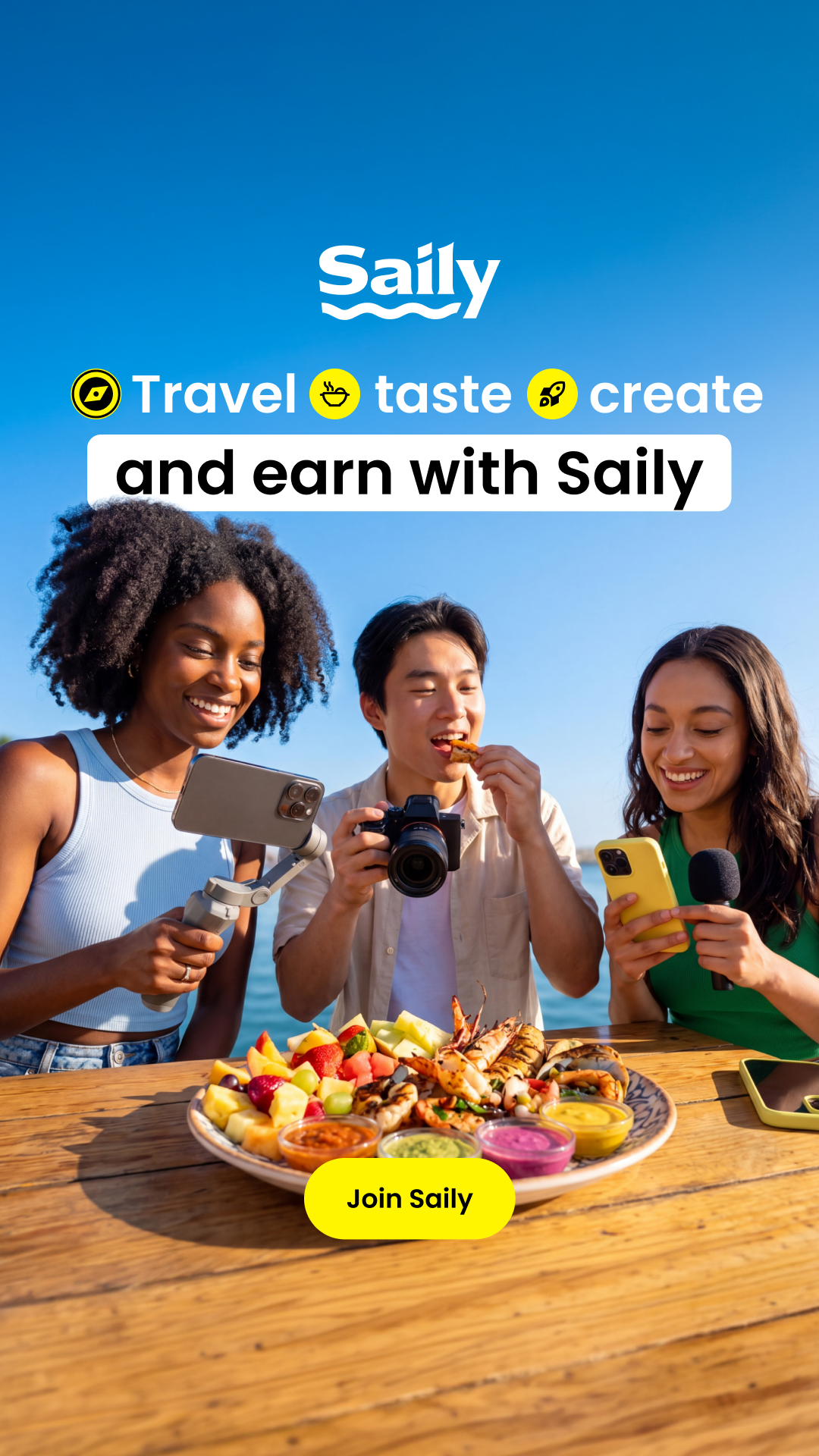 Saily Facebook ad