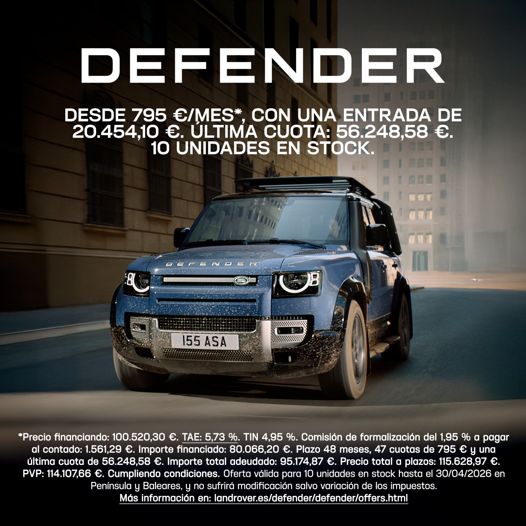 Defender Facebook ad from May 21, 2026