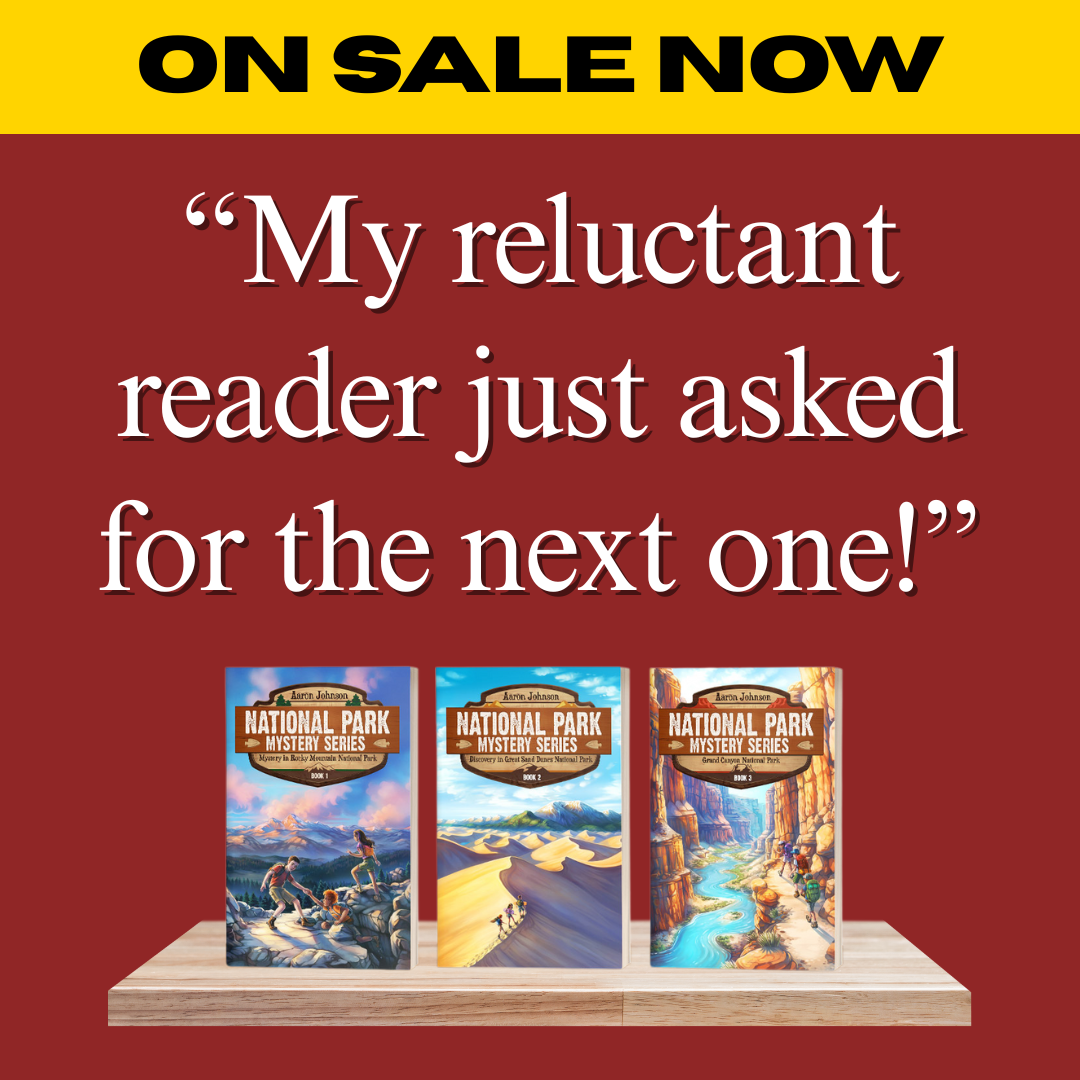 National Park Mystery Series Facebook ad