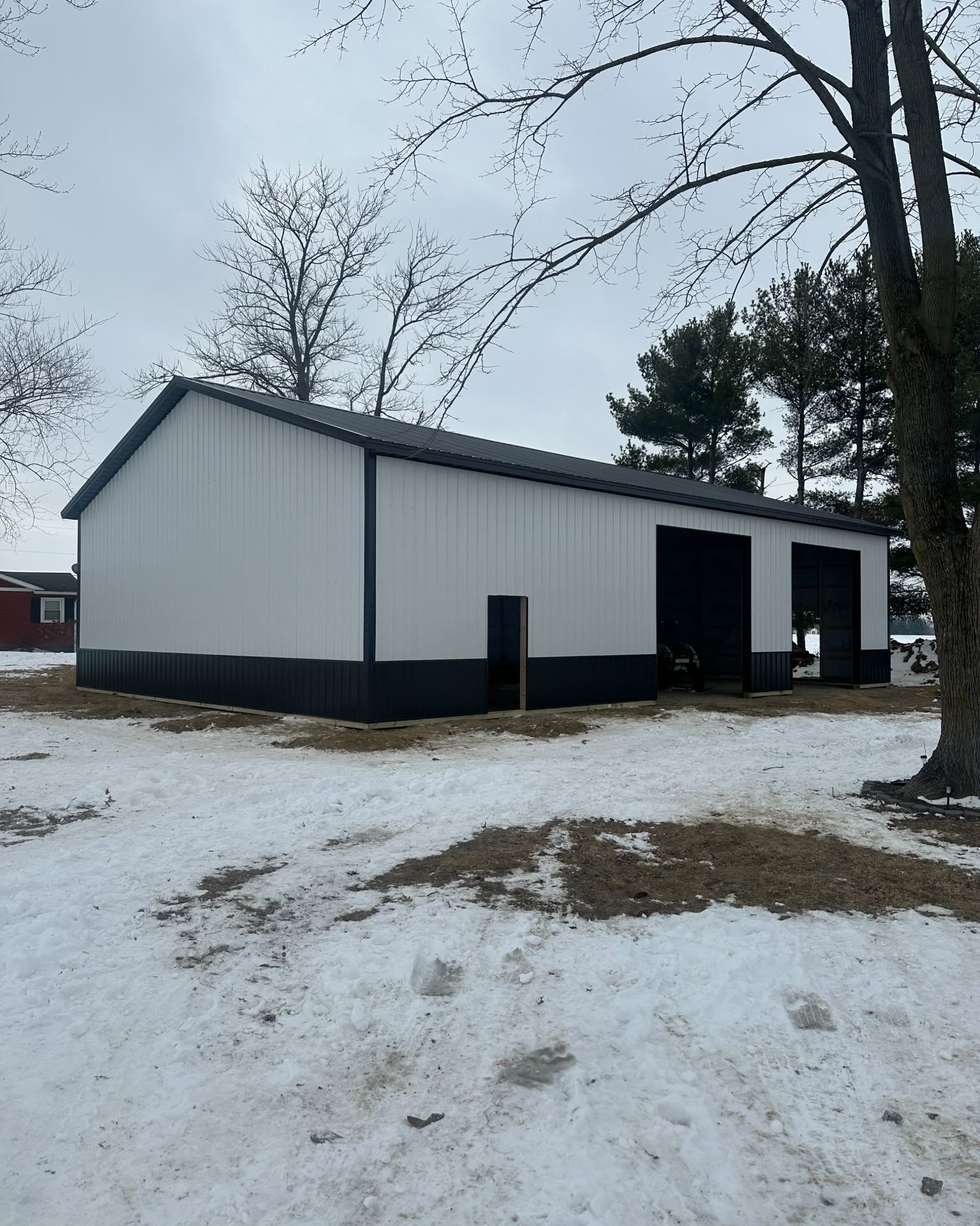 Adam Boyd Facebook ad: 40×60 Premium Pole Barn - Complete Materials Package