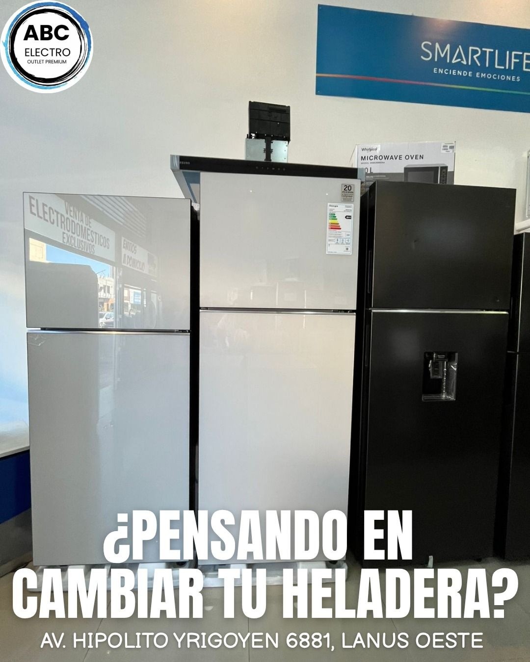 Outlet electro ABC Premium Facebook ad