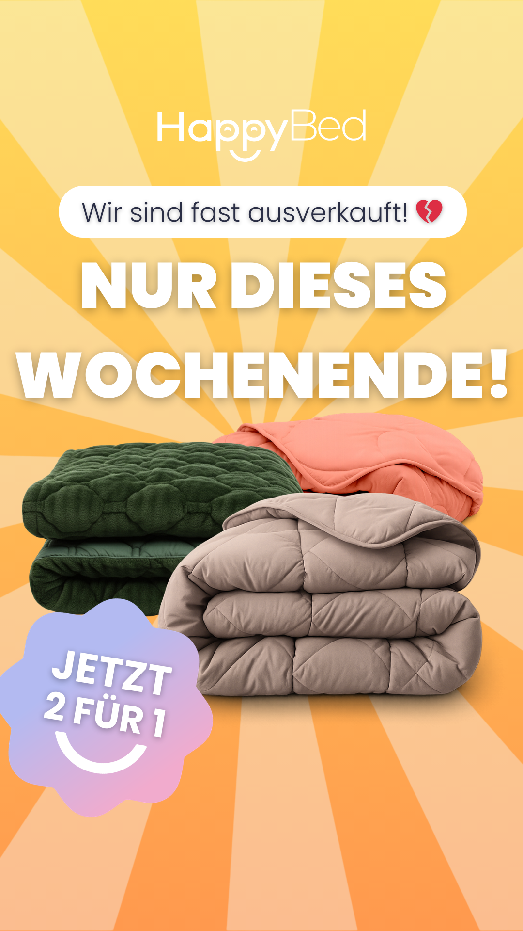 Thehappybed.de Facebook ad
